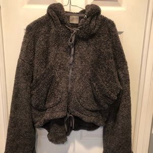 Gymshark teddy zip up